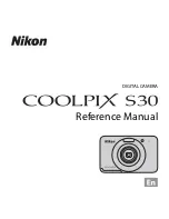 Nikon COOLPIX S30 Reference Manual предпросмотр