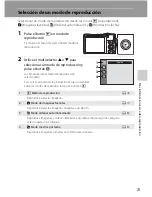 Предварительный просмотр 85 страницы Nikon Coolpix S3000 (Spanish) Manual Del Usuario