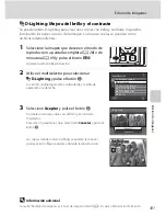 Предварительный просмотр 113 страницы Nikon Coolpix S3000 (Spanish) Manual Del Usuario