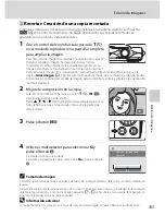 Предварительный просмотр 117 страницы Nikon Coolpix S3000 (Spanish) Manual Del Usuario