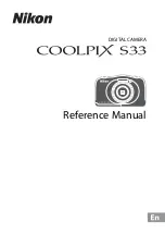 Nikon Coolpix S33 Reference Manual preview