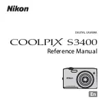 Предварительный просмотр 1 страницы Nikon COOLPIX S3400 Reference Manual