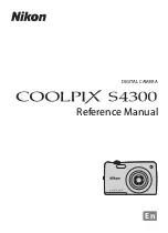 Предварительный просмотр 1 страницы Nikon CoolPix S4300 Reference Manual