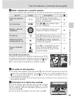 Preview for 43 page of Nikon Coolpix S50c (Spanish) Manual Del Usuario