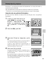 Preview for 73 page of Nikon Coolpix S50c (Spanish) Manual Del Usuario