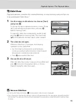 Preview for 107 page of Nikon Coolpix S510 User Manual