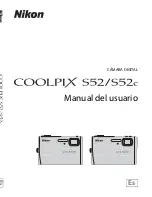 Nikon Coolpix S52 (Spanish) Manual Del Usuario preview