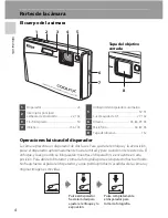 Предварительный просмотр 16 страницы Nikon CoolPix S60 (Spanish) Manual Del Usuario