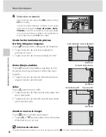 Предварительный просмотр 68 страницы Nikon CoolPix S60 (Spanish) Manual Del Usuario