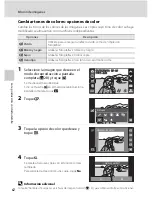 Предварительный просмотр 74 страницы Nikon CoolPix S60 (Spanish) Manual Del Usuario