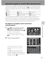 Предварительный просмотр 81 страницы Nikon CoolPix S60 (Spanish) Manual Del Usuario