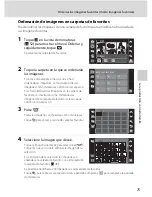 Предварительный просмотр 87 страницы Nikon CoolPix S60 (Spanish) Manual Del Usuario
