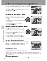 Предварительный просмотр 60 страницы Nikon CoolPix S600 (Spanish) Manual Del Usuario