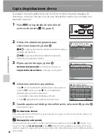 Предварительный просмотр 72 страницы Nikon CoolPix S600 (Spanish) Manual Del Usuario