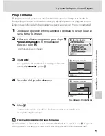 Предварительный просмотр 91 страницы Nikon CoolPix S600 (Spanish) Manual Del Usuario