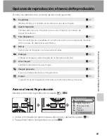 Предварительный просмотр 101 страницы Nikon CoolPix S600 (Spanish) Manual Del Usuario