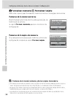 Предварительный просмотр 118 страницы Nikon CoolPix S600 (Spanish) Manual Del Usuario