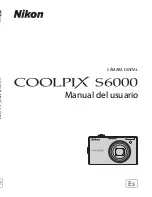 Nikon CoolPix S6000 (Spanish) Manual Del Usuario предпросмотр