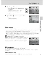 Предварительный просмотр 59 страницы Nikon Coolpix S630 (Spanish) Manual Del Usuario