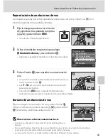 Предварительный просмотр 75 страницы Nikon Coolpix S630 (Spanish) Manual Del Usuario