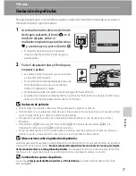 Предварительный просмотр 89 страницы Nikon Coolpix S630 (Spanish) Manual Del Usuario