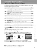 Предварительный просмотр 111 страницы Nikon Coolpix S630 (Spanish) Manual Del Usuario