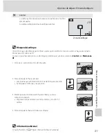 Предварительный просмотр 123 страницы Nikon Coolpix S630 (Spanish) Manual Del Usuario