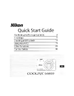 Предварительный просмотр 1 страницы Nikon Coolpix S6800 Quick Start Manual