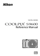 Preview for 1 page of Nikon COOLPIX S9600 Reference Manual