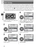 Предварительный просмотр 28 страницы Nikon Coolpix SQ Owner'S Manual