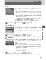 Предварительный просмотр 49 страницы Nikon Coolpix SQ Owner'S Manual