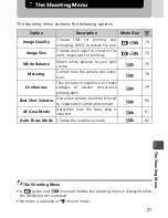 Предварительный просмотр 71 страницы Nikon Coolpix SQ Owner'S Manual