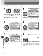 Предварительный просмотр 72 страницы Nikon Coolpix SQ Owner'S Manual