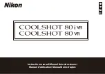 Nikon COOLSHOT 80 VR Instruction Manual preview