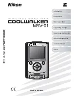 Preview for 1 page of Nikon Coolwalker User Manual