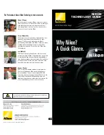 Preview for 1 page of Nikon D200 Brochure