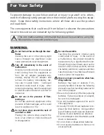 Preview for 4 page of Nikon D2Hs User Manual