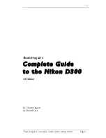 Preview for 1 page of Nikon D300 Complete Manual