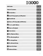 Preview for 3 page of Nikon D3000 User Manual