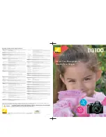 Preview for 1 page of Nikon D3100 Brochure & Specs