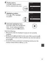 Предварительный просмотр 99 страницы Nikon D3300 User Manual