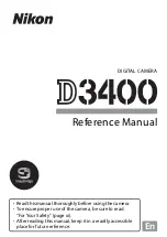 Preview for 1 page of Nikon D3400 Reference Manual