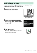 Preview for 89 page of Nikon D3400 Reference Manual