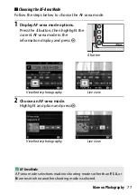 Preview for 101 page of Nikon D3400 Reference Manual