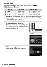 Preview for 110 page of Nikon D3400 Reference Manual