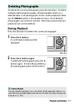 Preview for 195 page of Nikon D3400 Reference Manual