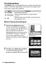 Preview for 196 page of Nikon D3400 Reference Manual