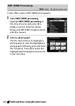 Preview for 254 page of Nikon D3400 Reference Manual