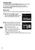 Предварительный просмотр 240 страницы Nikon D500 User Manual