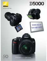 Preview for 1 page of Nikon D5000 Brochure